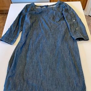 Talbots denim dress size 14